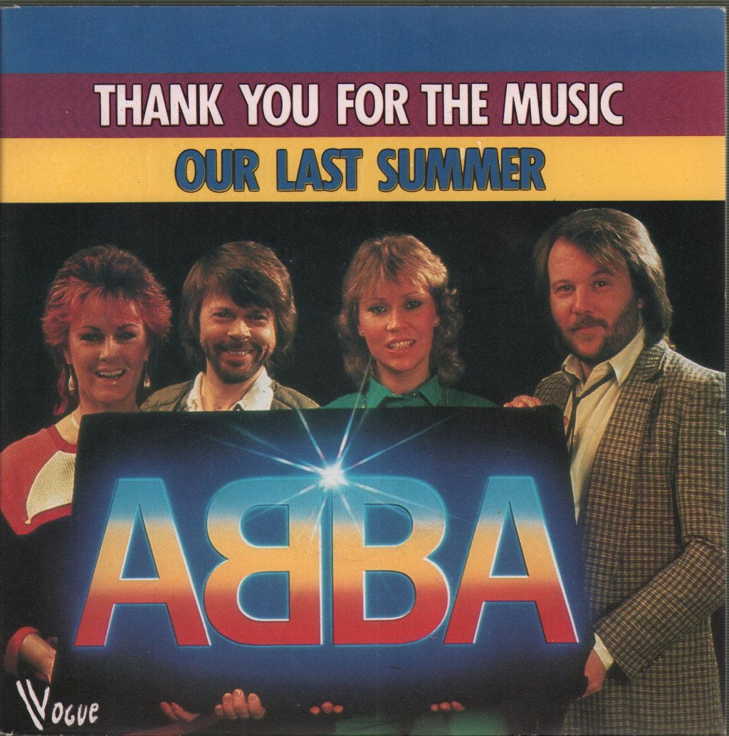 ABBA - Thank You For The Music / Our Last Summer - 7 Inch