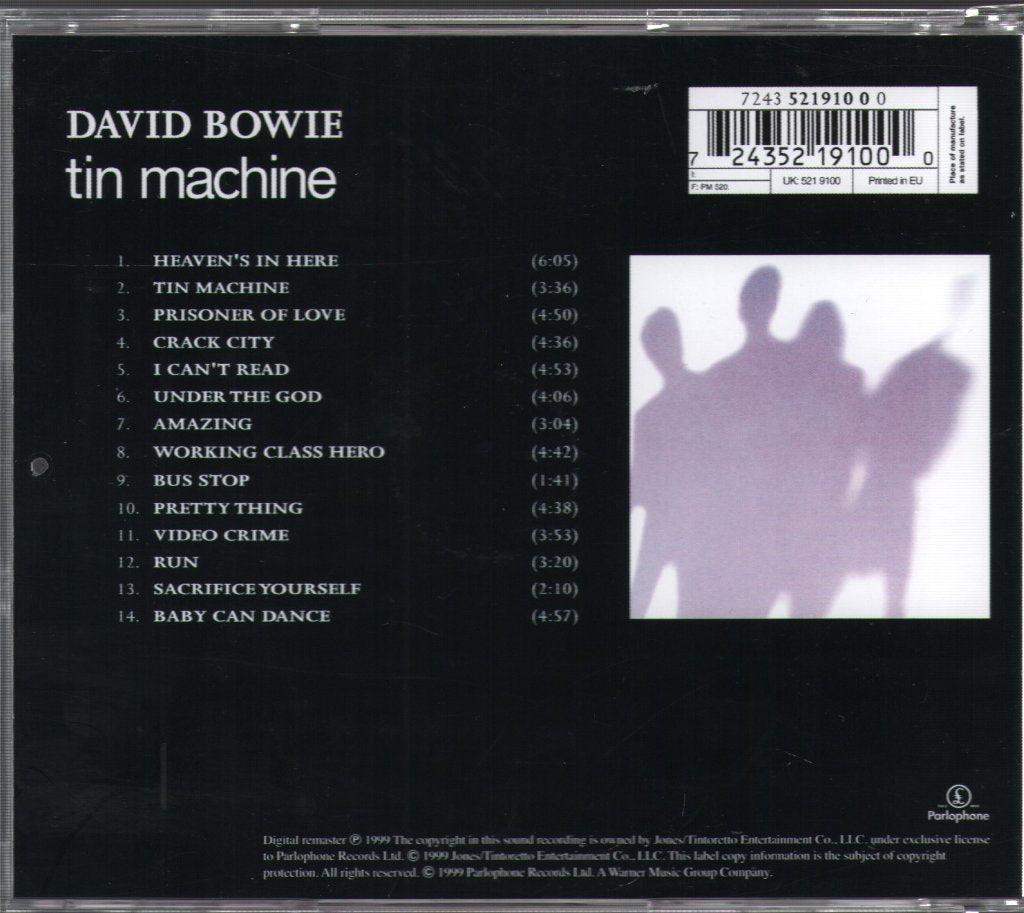 David Bowie - Tin Machine - Cd