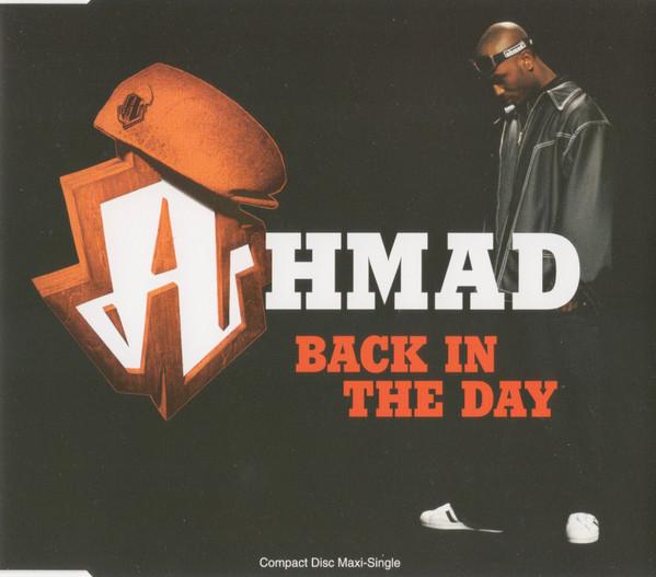 Ahmad - Back In The Day - Cd