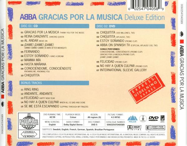 ABBA - Gracias Por La Musica - Cd/Dvd