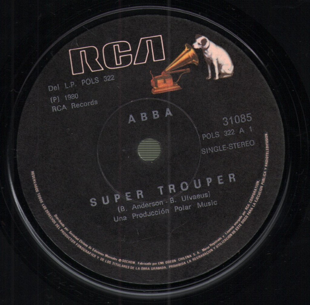 ABBA - Super Trouper - 7 Inch