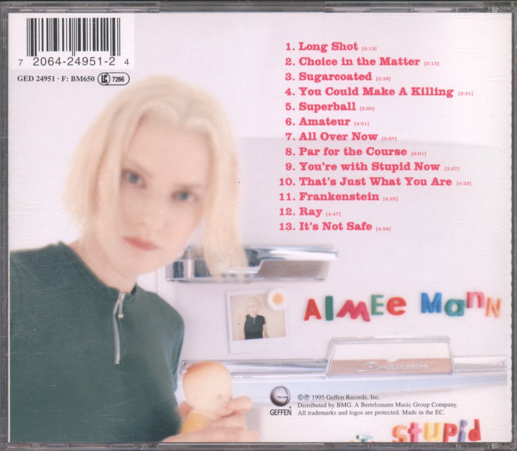 Aimee Mann - I'm With Stupid - Cd