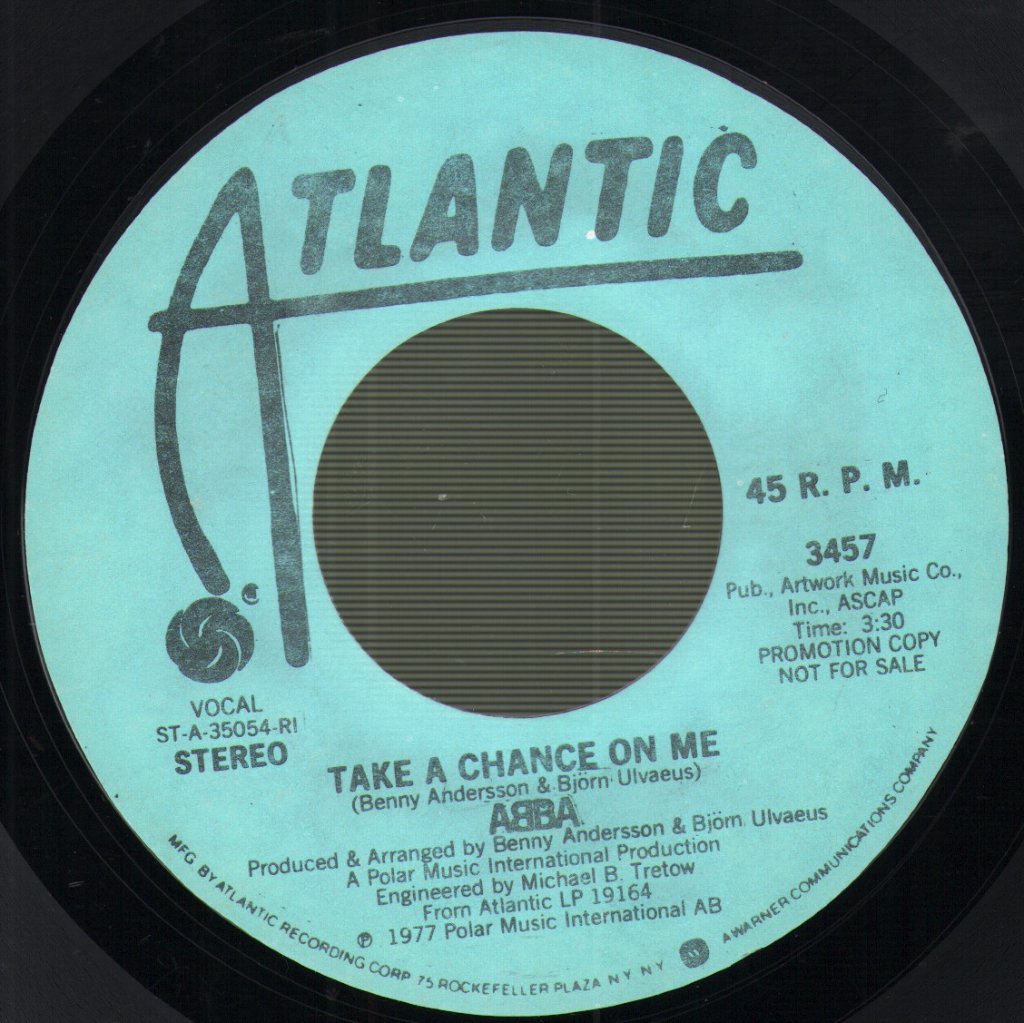 ABBA - Take A Chance On Me - 7 Inch