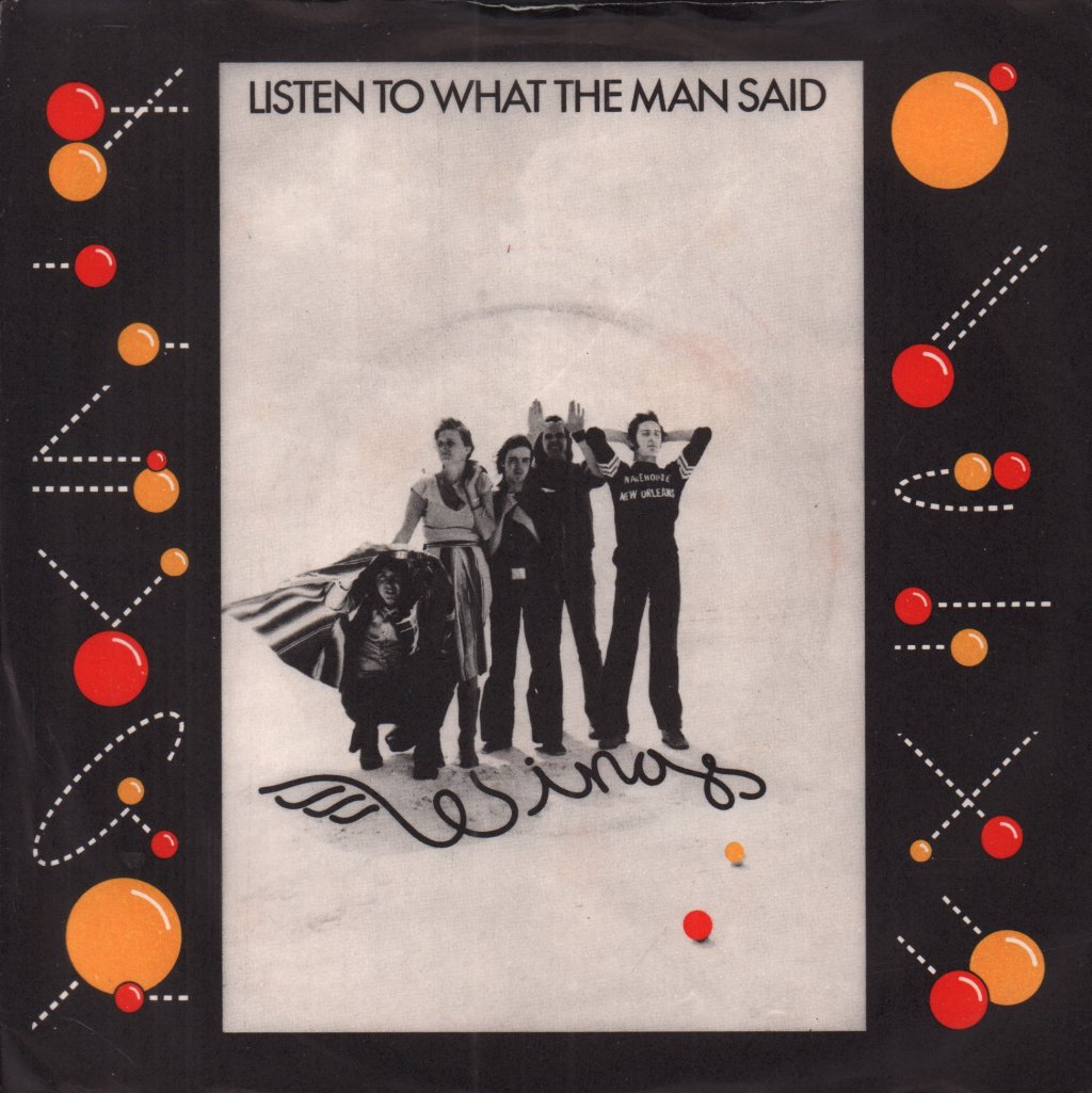 Wings - Listen To What The Man Said - 7 Inch