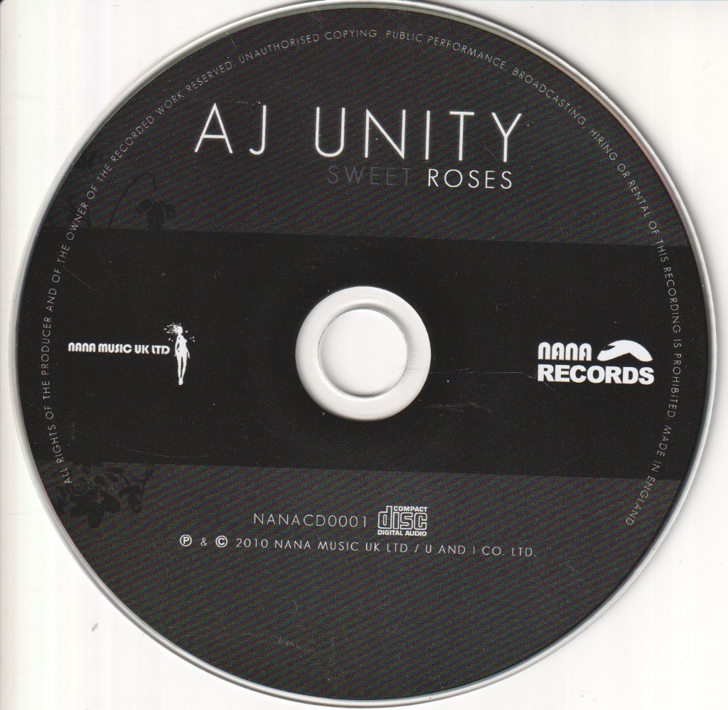 AJ Unity - Sweet Roses - Cd