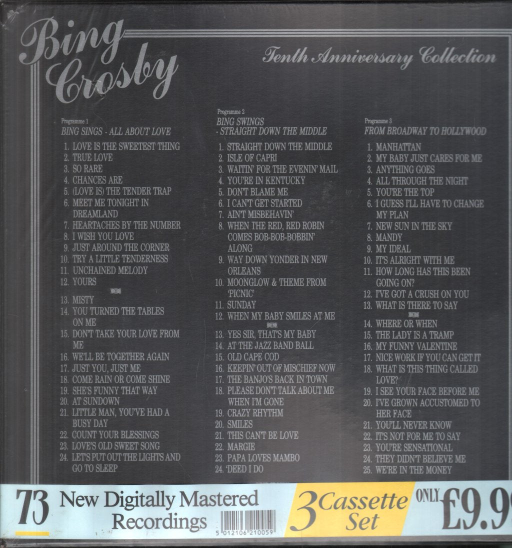 Bing Crosby - Tenth Anniversary Collection - Cassette