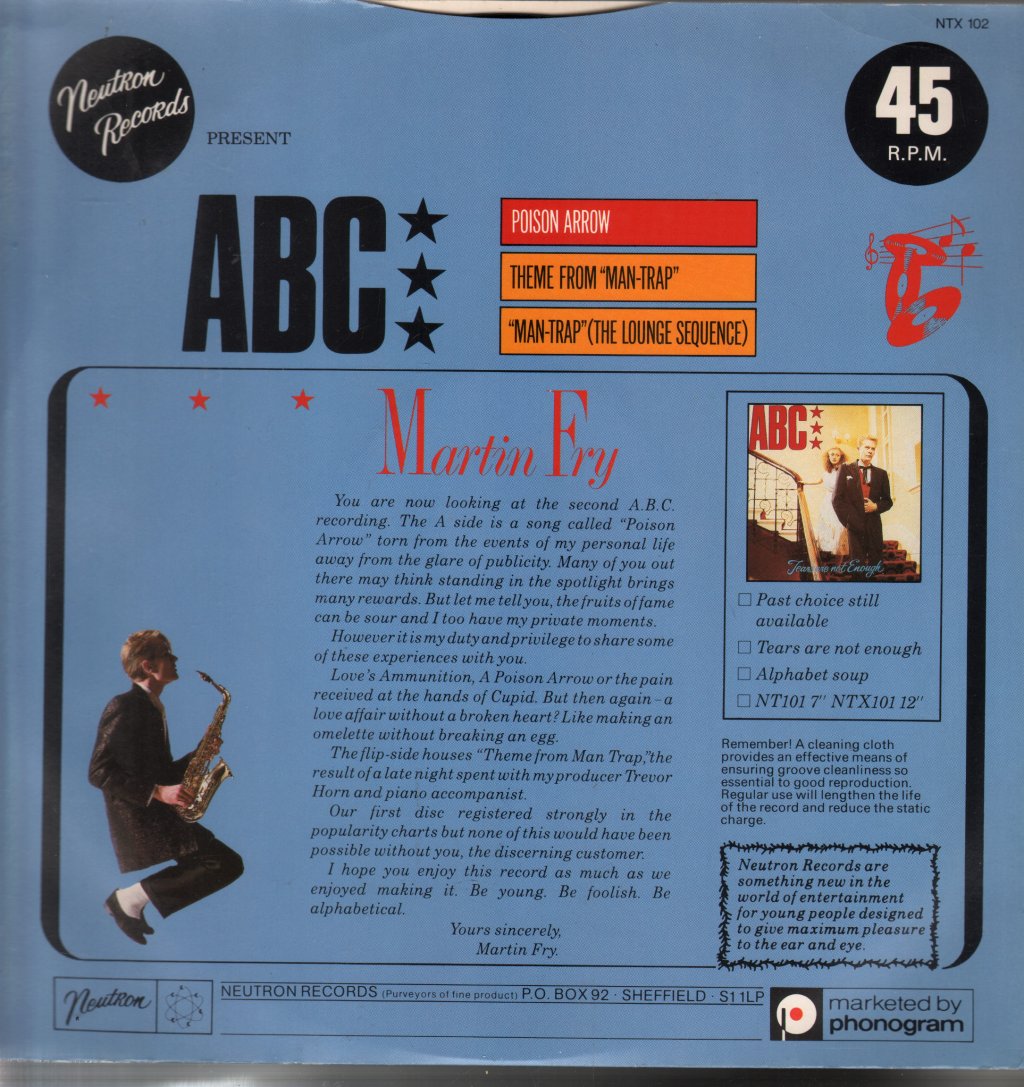 ABC - Poison Arrow - 12 Inch