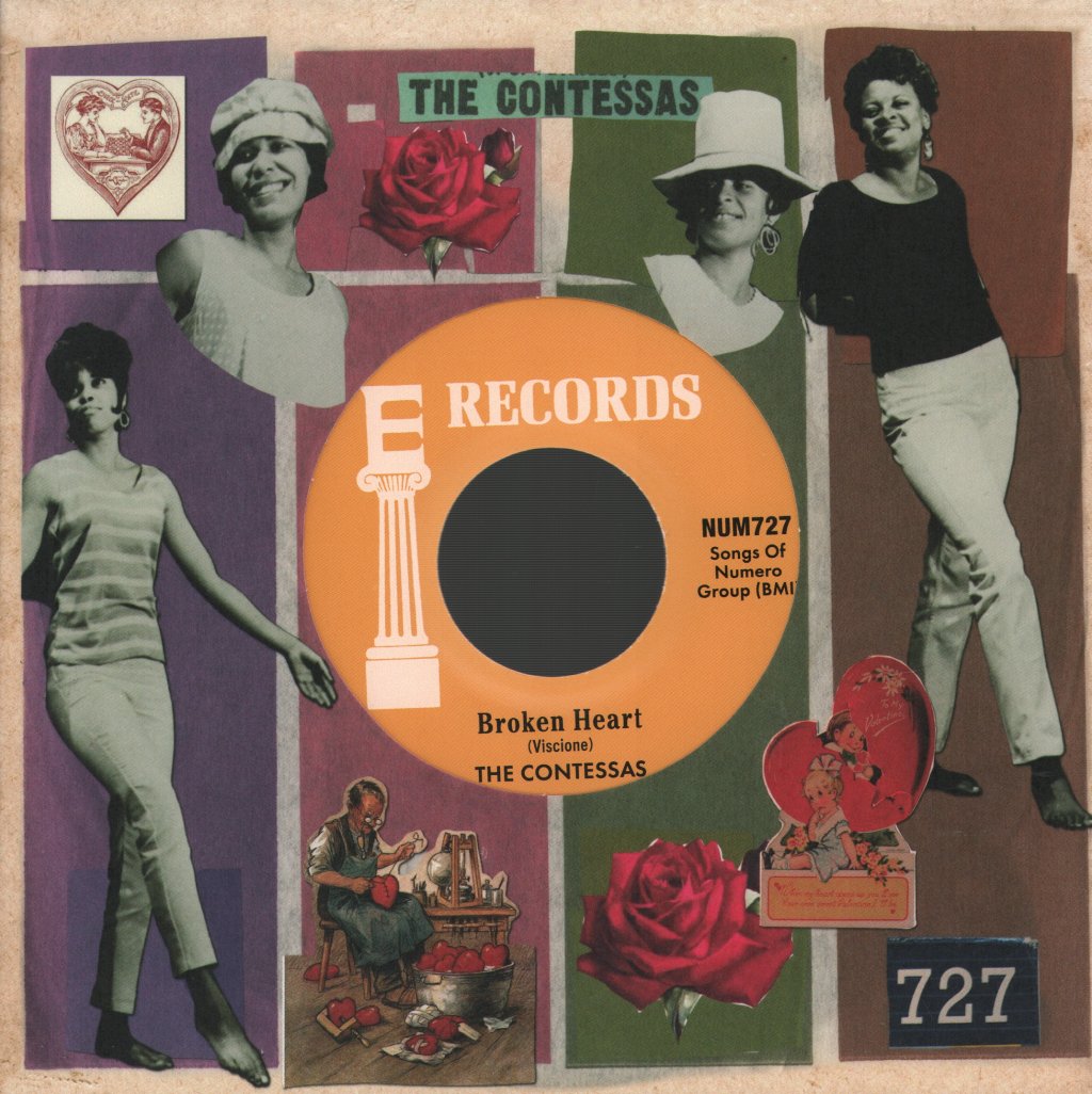 Contessas - Broken Heart - 7 Inch