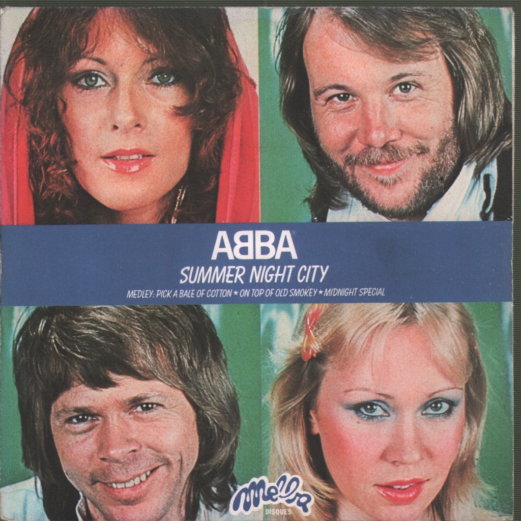 ABBA - Summer Night City - 7 Inch