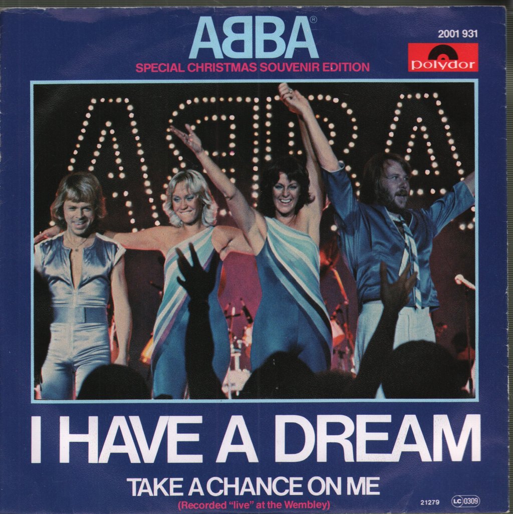 ABBA - I Have A Dream - 7 Inch