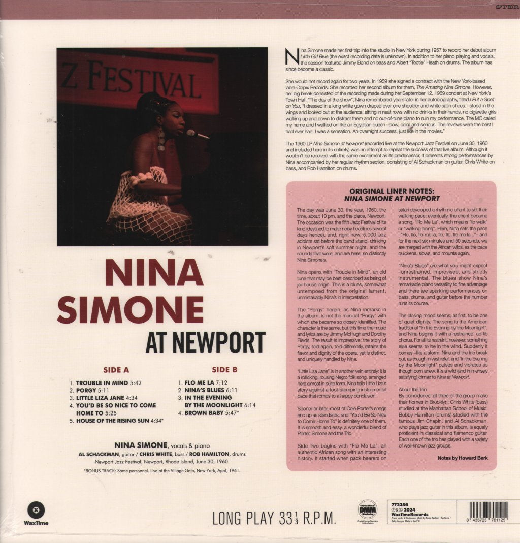 Nina Simone - At Newport 1960 - Lp