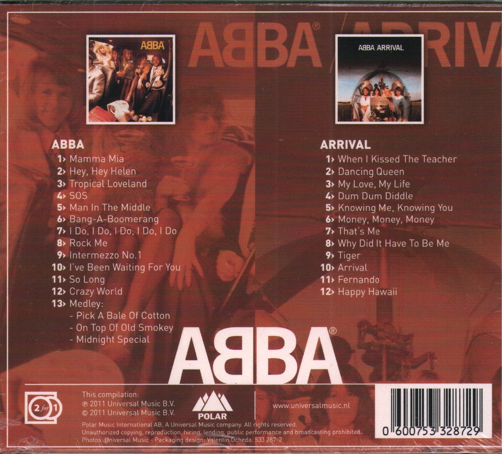 ABBA - ABBA/Arrival - Double Cd