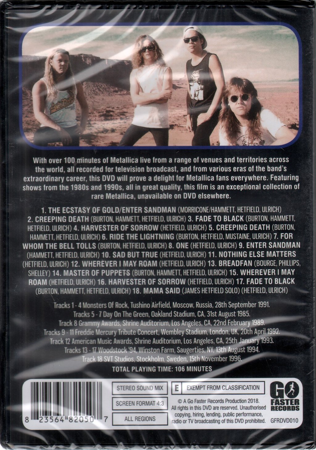 Metallica - International Transmissions - Dvd