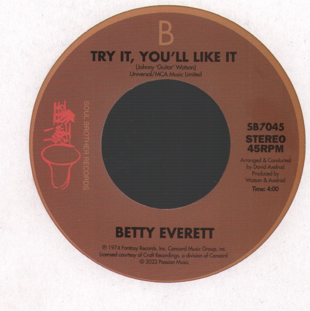 Betty Everett - Wondering - 7 Inch