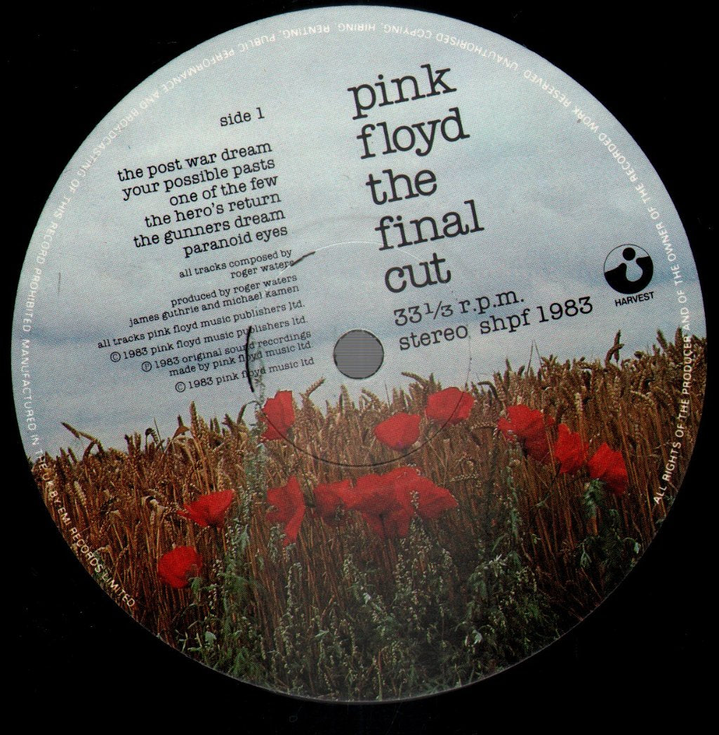 Pink Floyd - Final Cut - Lp