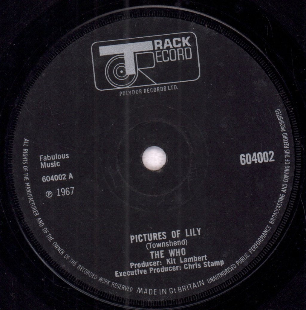 Who - Pictures Of Lily - 7 Inch