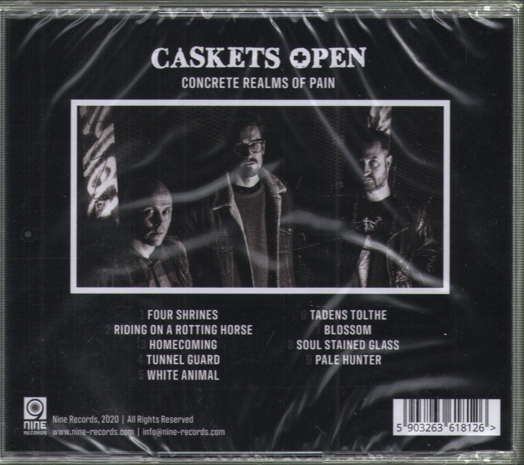 Caskets Open - Concrete Realms of Pain - Cd