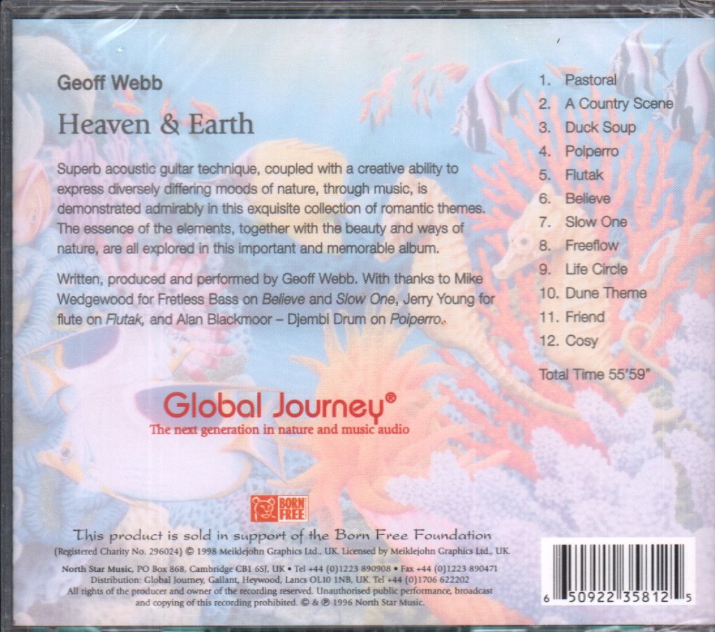 Geoff Webb - Heaven And Earth - Cd