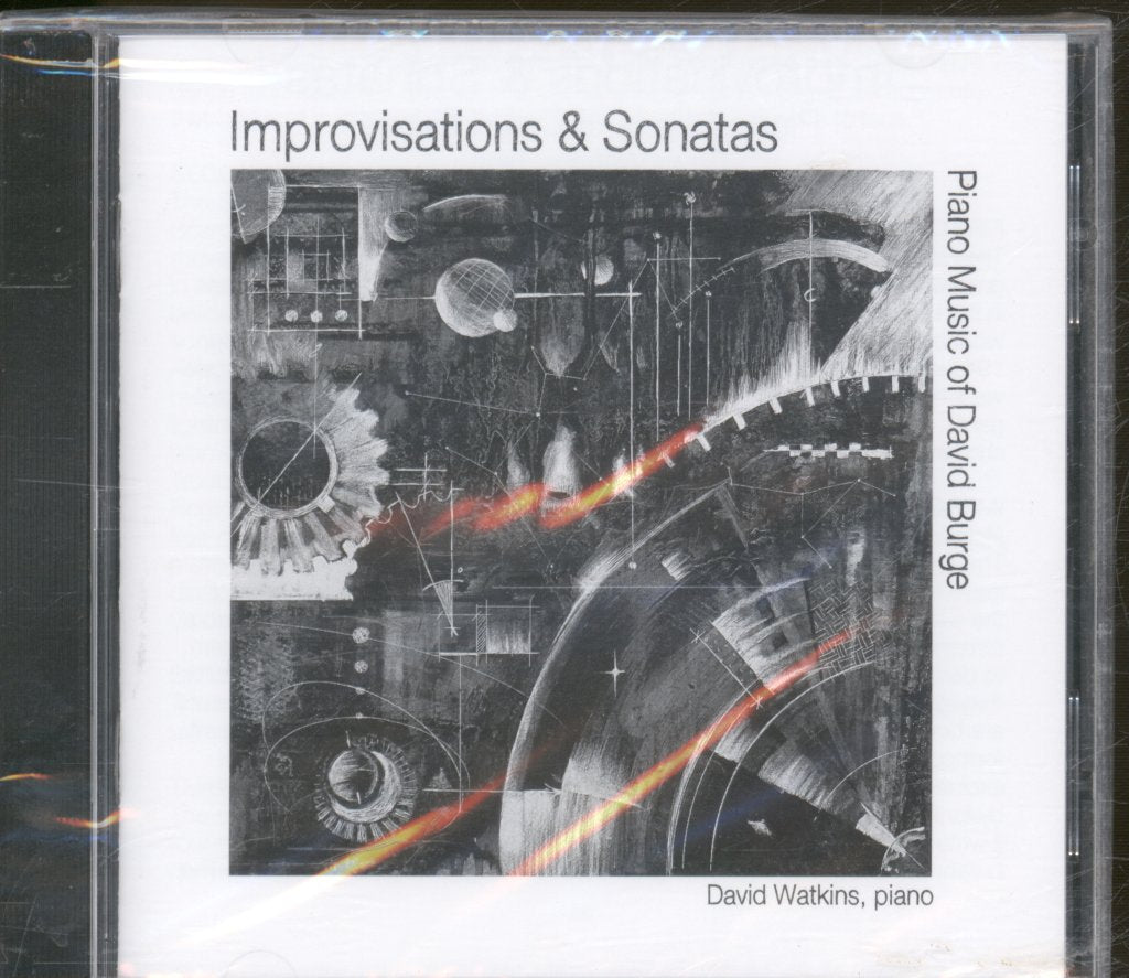 David Watkins - Improvisations And Sonatas - Piano Music Of David Burge - Cd