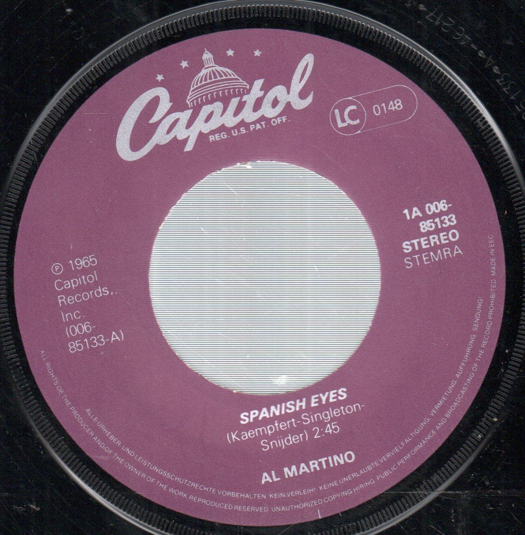 Al Martino - Spanish Eyes / Volare - 7 Inch