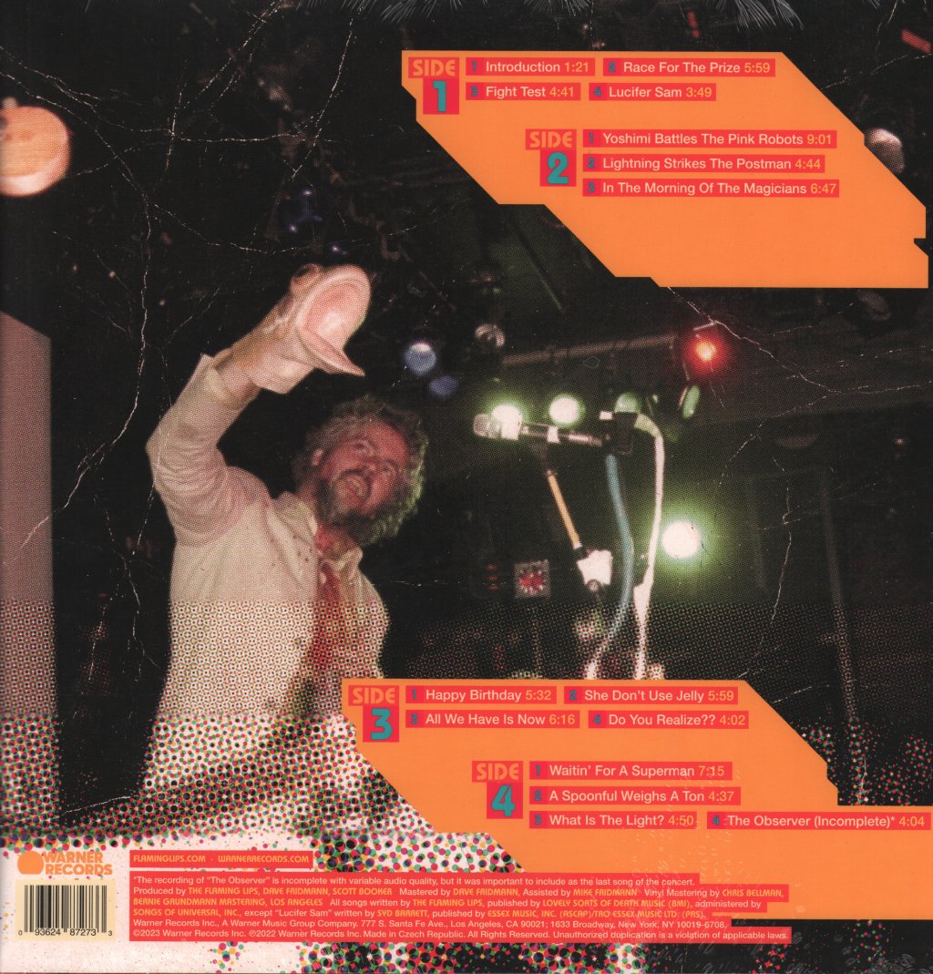 Flaming Lips - Live at The Forum, London, UK, January 22, 2003 - Double Lp