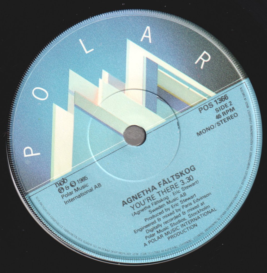 Agnetha Faltskog - I Won't Let You Go - 7 Inch