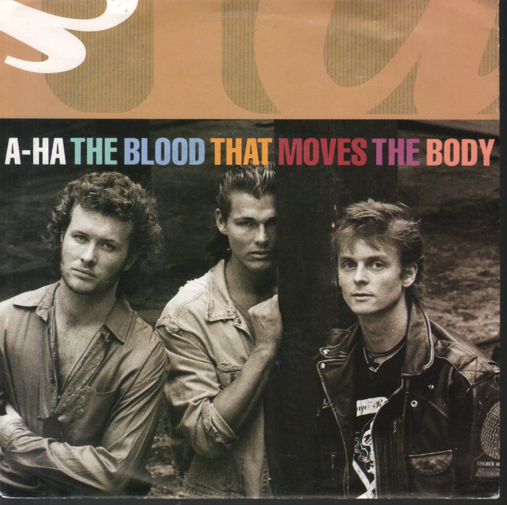 A-Ha - Blood That Moves The Body - 7 Inch