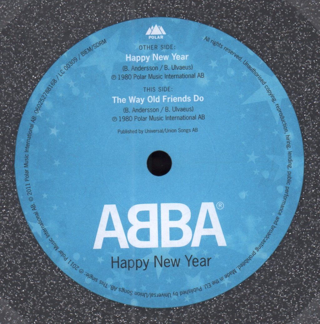 ABBA - Happy New Year - 7 Inch