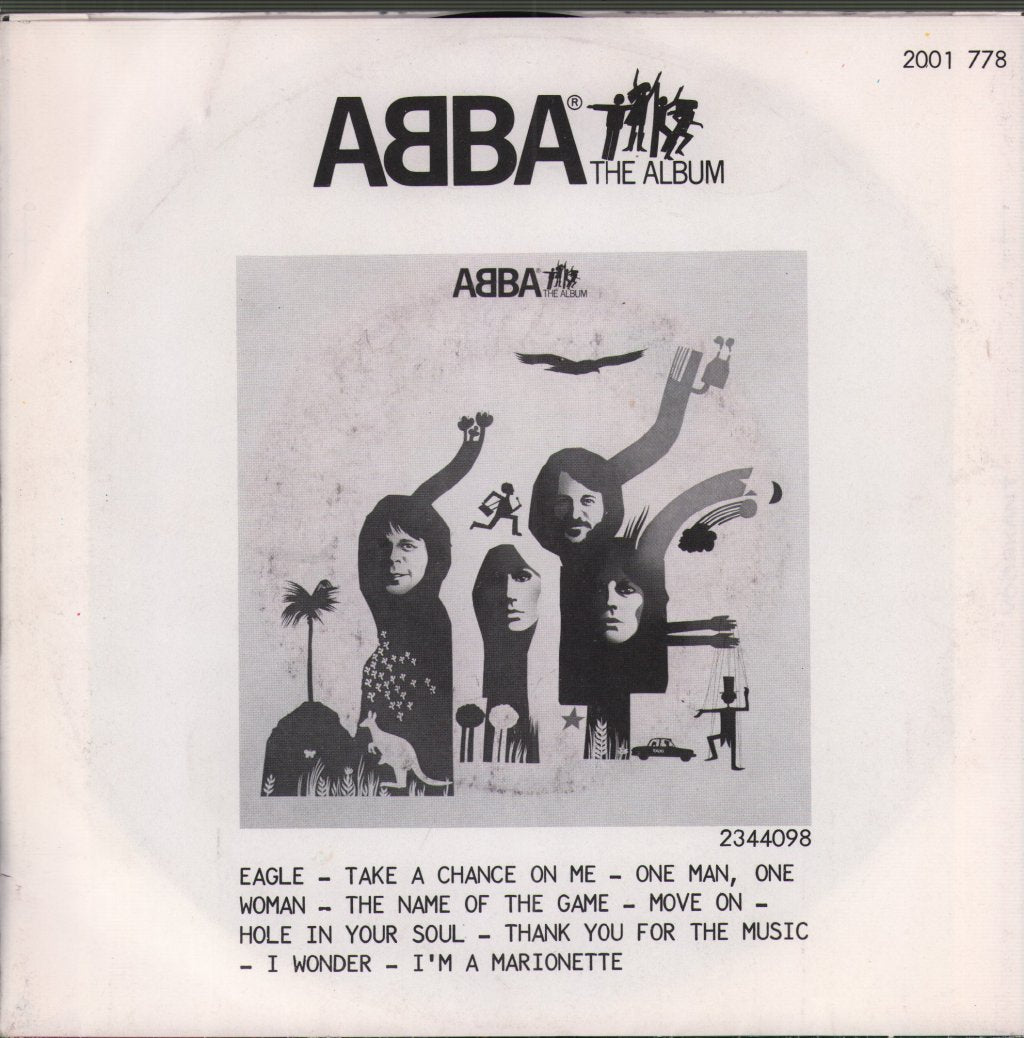 ABBA - Eagle / Thank You For The Music - 7 Inch