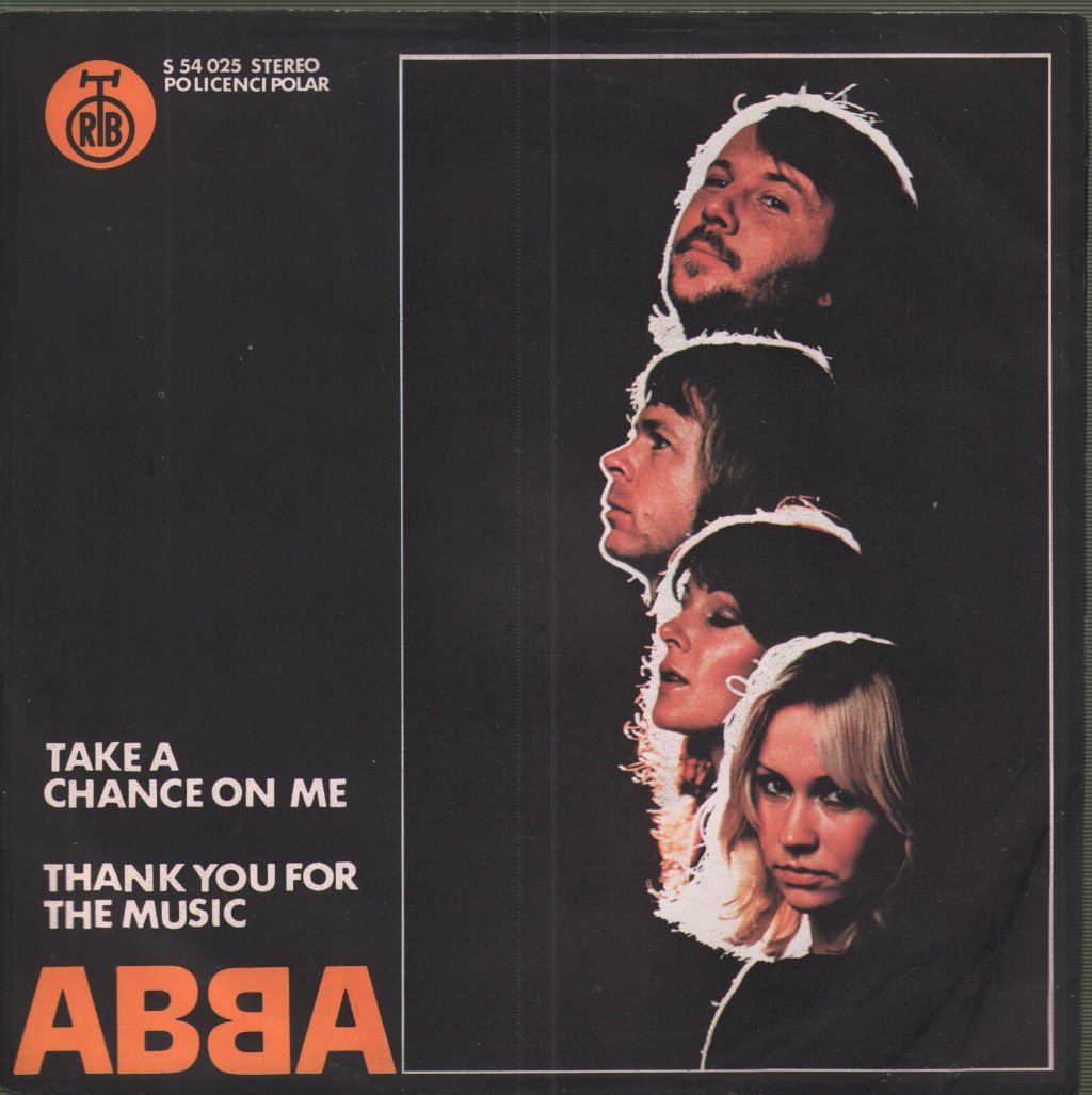 ABBA - Take A Chance On Me / Thank You For The Music - 7 Inch