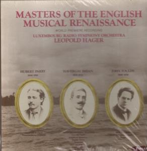 Leopold Hager / Luxembourg Radio Symphony Orchestra - Masters Of The English Renaissance - Box Set