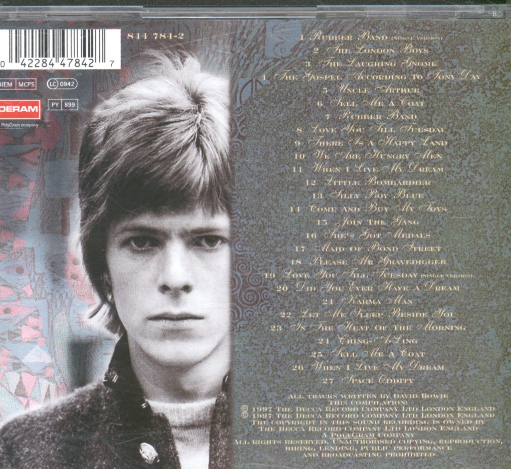 David Bowie - Deram Anthology 1966 - 1968 - Cd