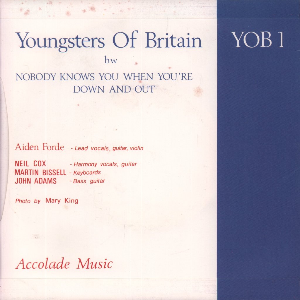 Aiden Forde - Youngsters Of Britain - 7 Inch