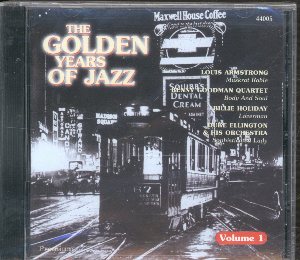 Various Artists - Golden Years Of Jazz Volume 1 - Cd