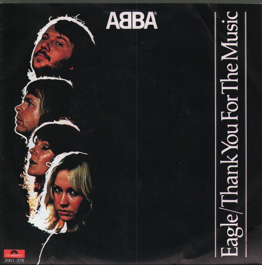 ABBA - Eagle / Thank You For The Music - 7 Inch