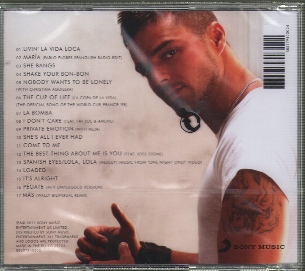 Ricky Martin - Greatest Hits - Cd