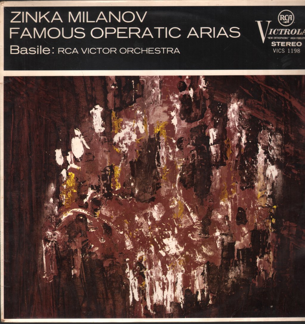 Zinka Milanov - Famous Operatic Arias - Lp