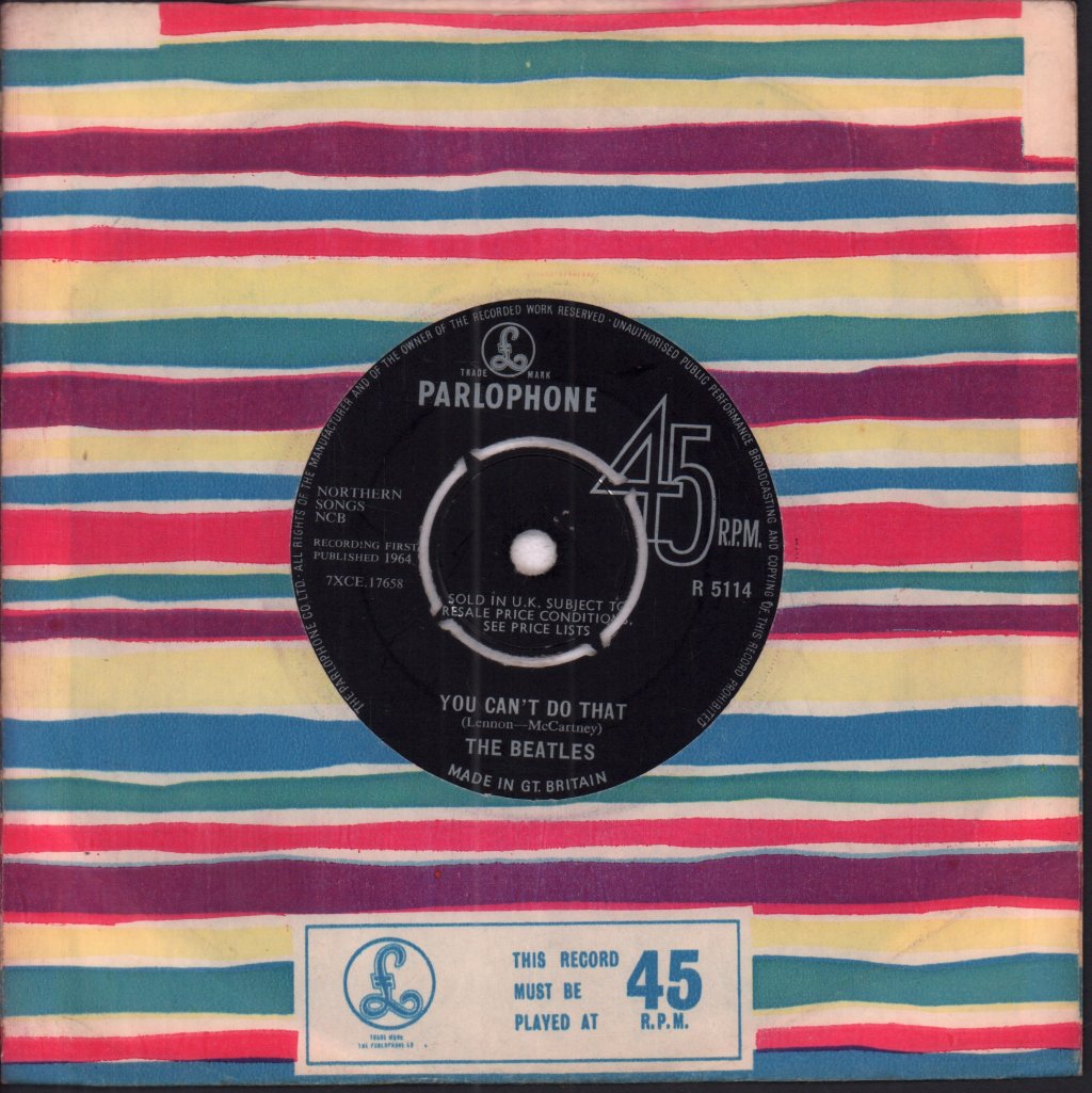 Beatles - Can't Buy Me Love - 7 Inch