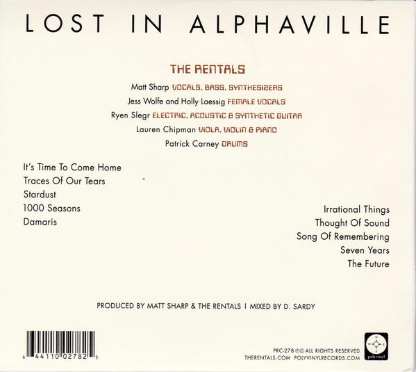 Rentals - Lost In Alphaville - Cd