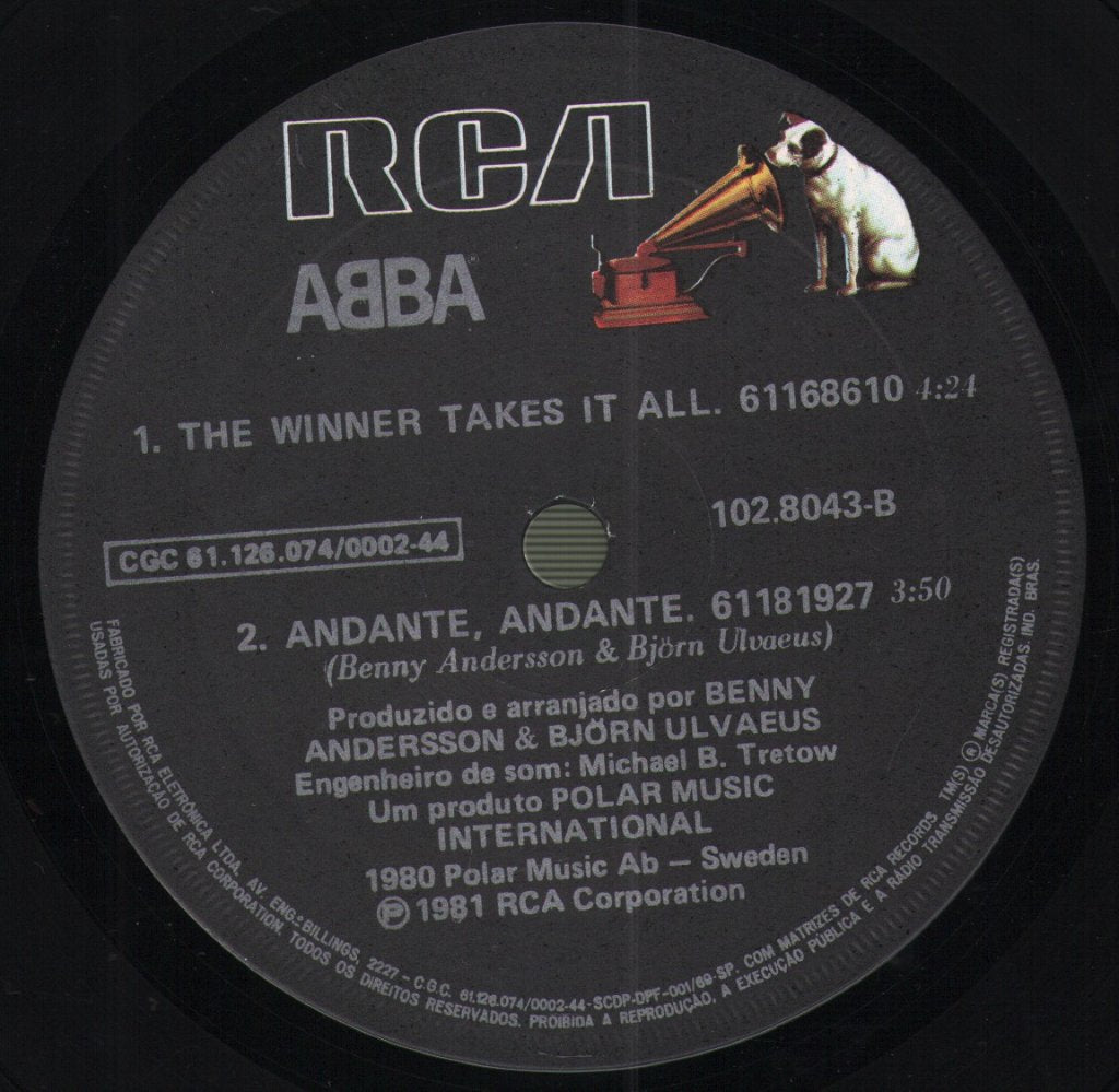 ABBA - Happy New Year - 7 Inch