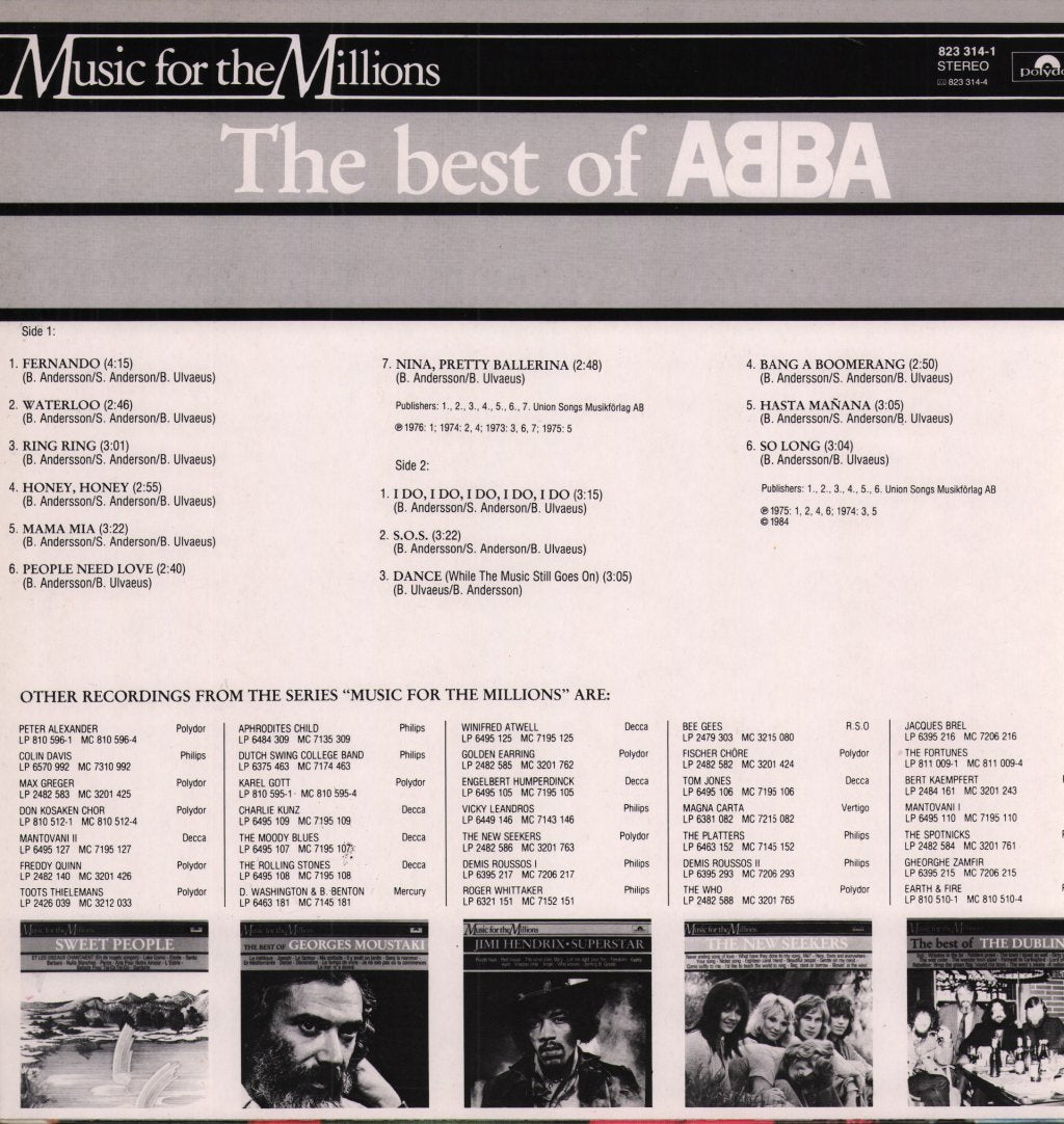 ABBA - Best Of ABBA - Lp