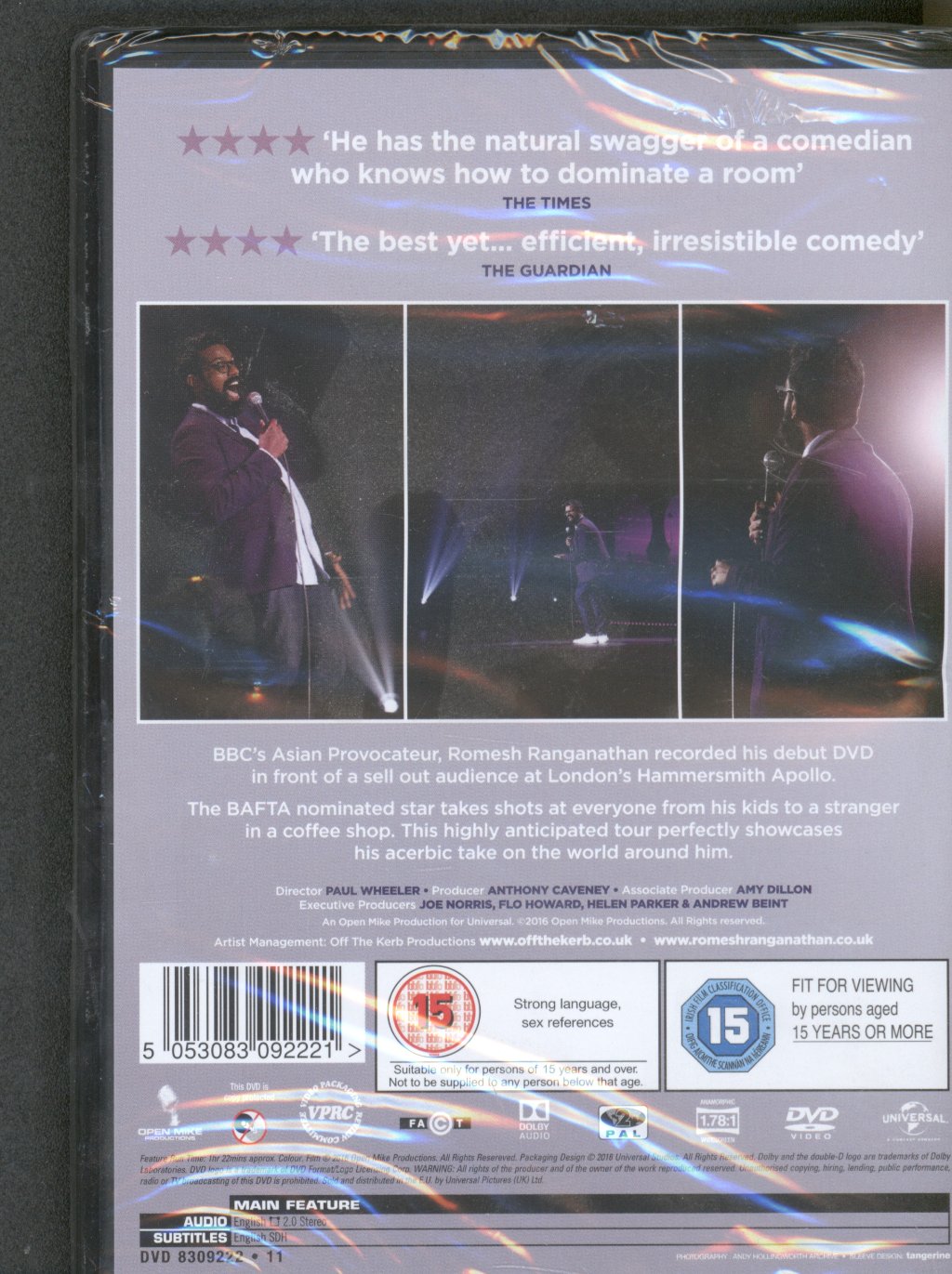 Romesh Ranganathan - Irrational Live - Dvd