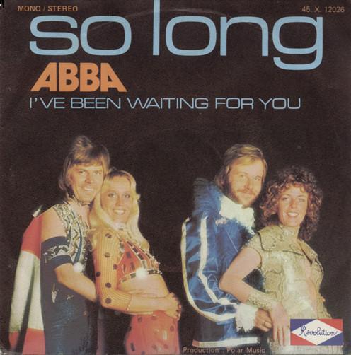 ABBA - So Long - 7 Inch