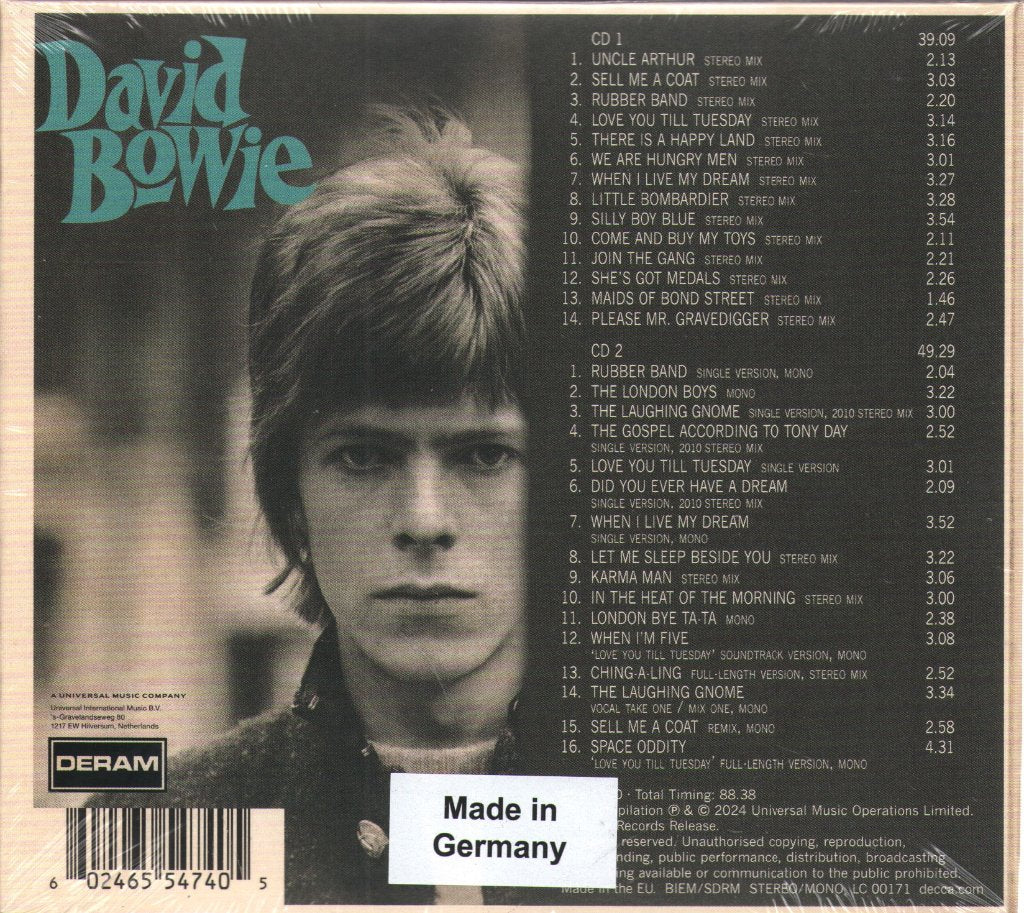 David Bowie - David Bowie - Double Cd