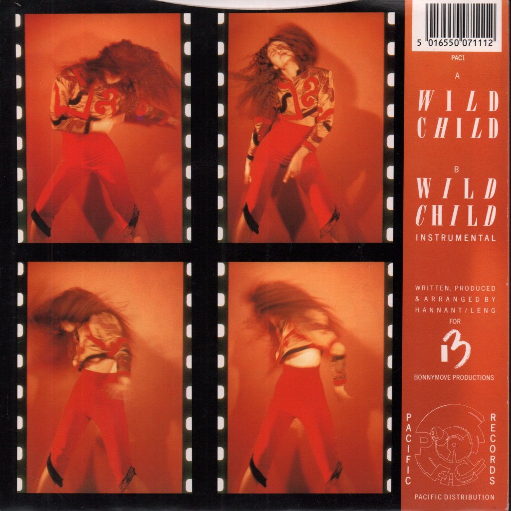 Yolanda - Wild Child - 7 Inch