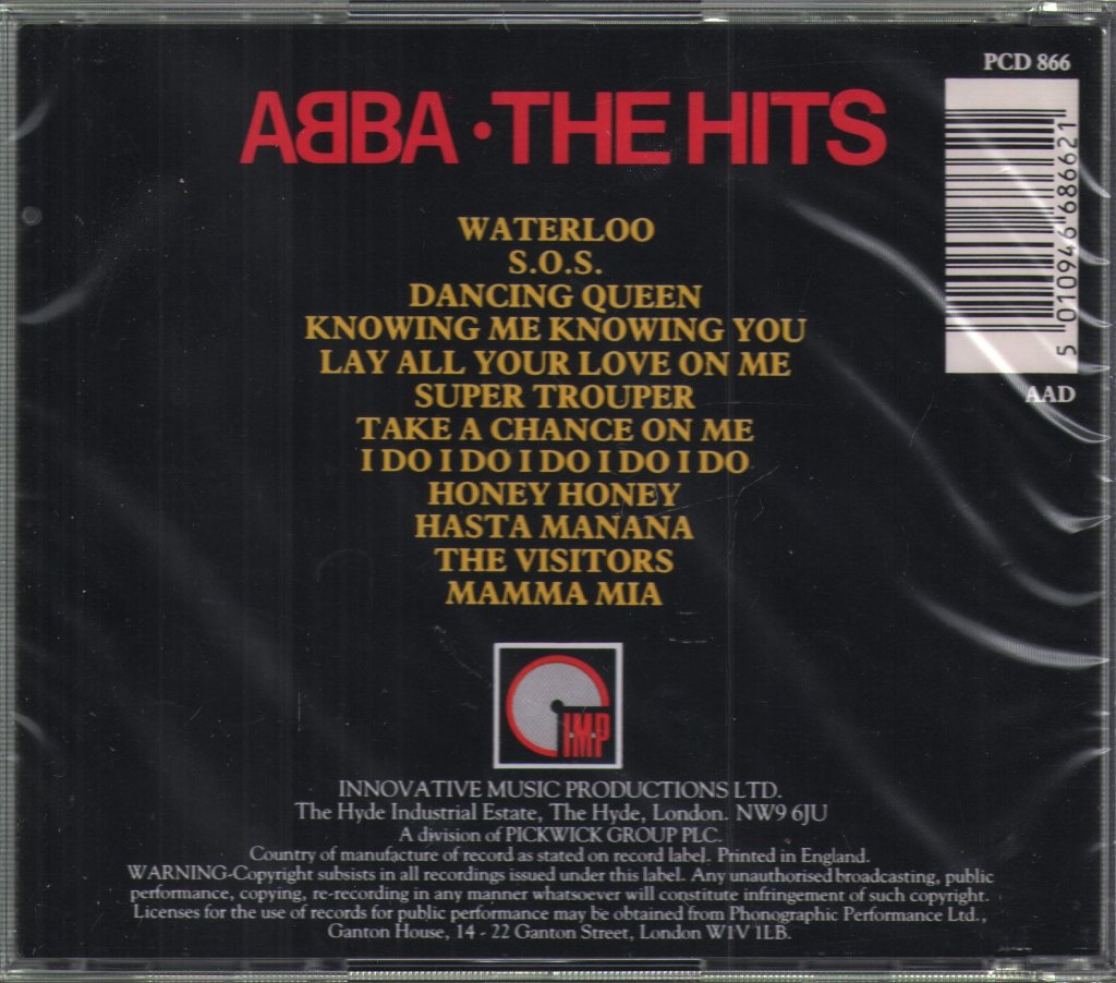 ABBA - Hits - Cd