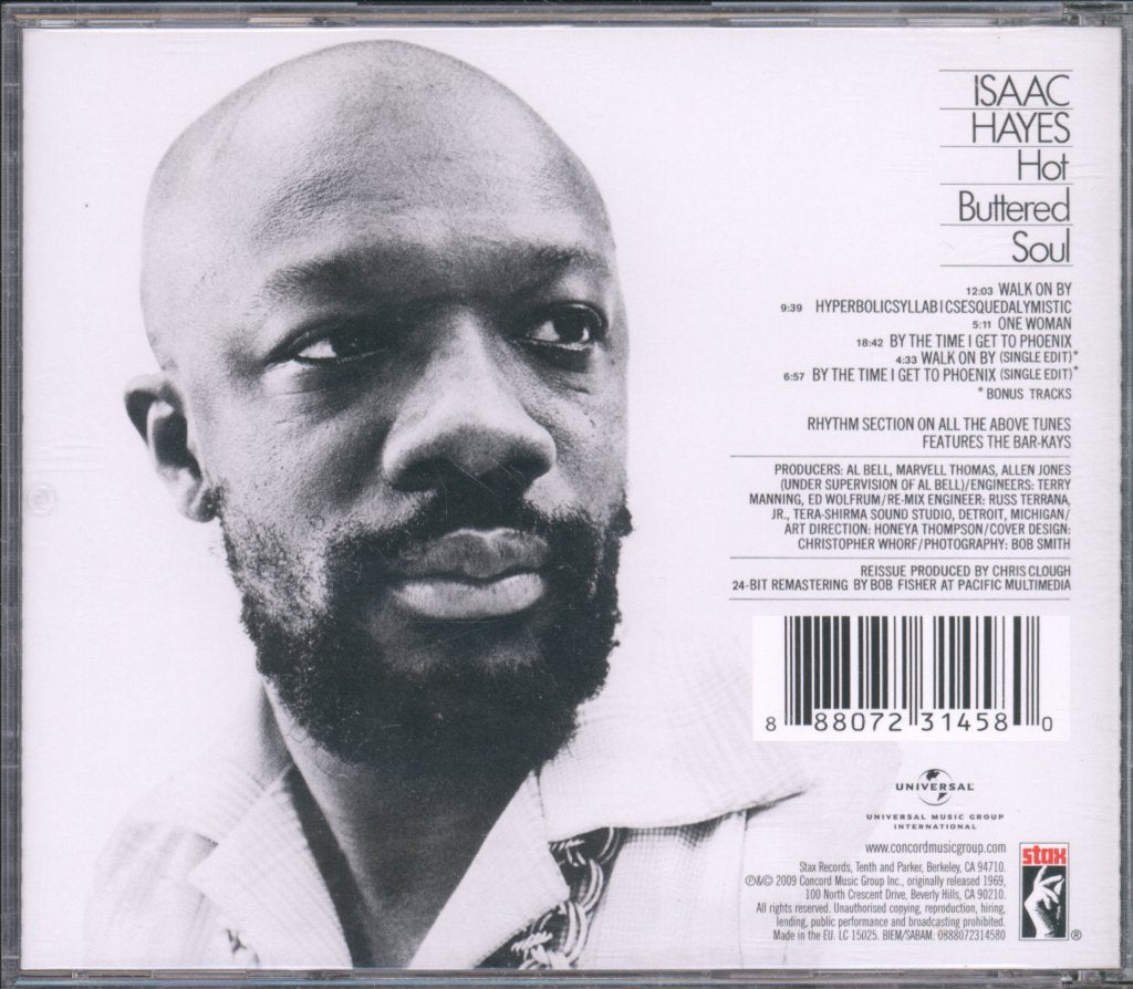 Isaac Hayes - Hot Buttered Soul - Cd