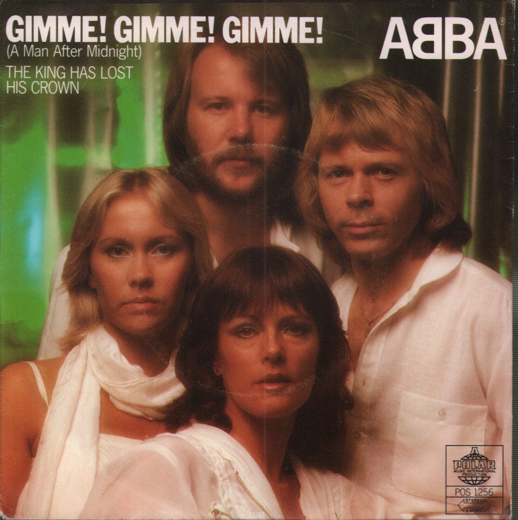 ABBA - Gimme! Gimme! Gimme! (A Man After Midnight) - 7 Inch