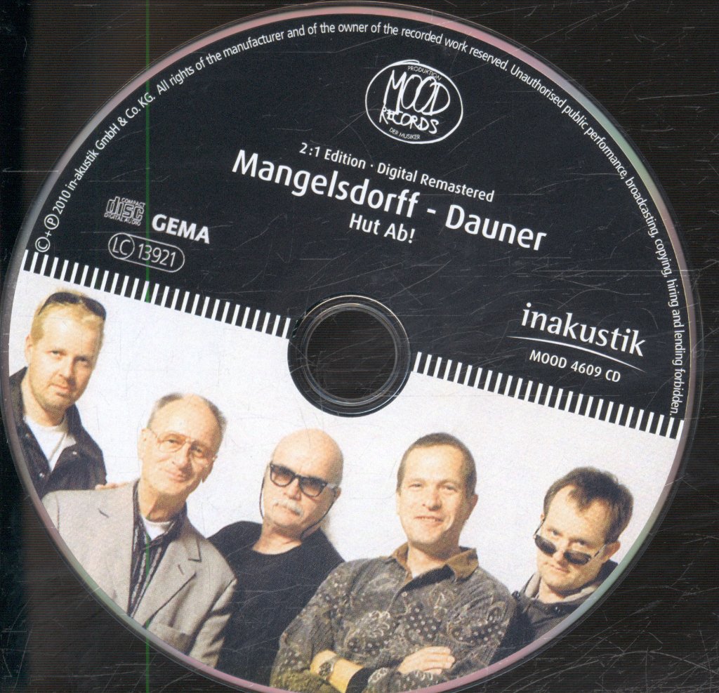 Albert Mangelsdorff, Wolfgang Dauner - Hut Ab! / Two Is Company - Double Cd