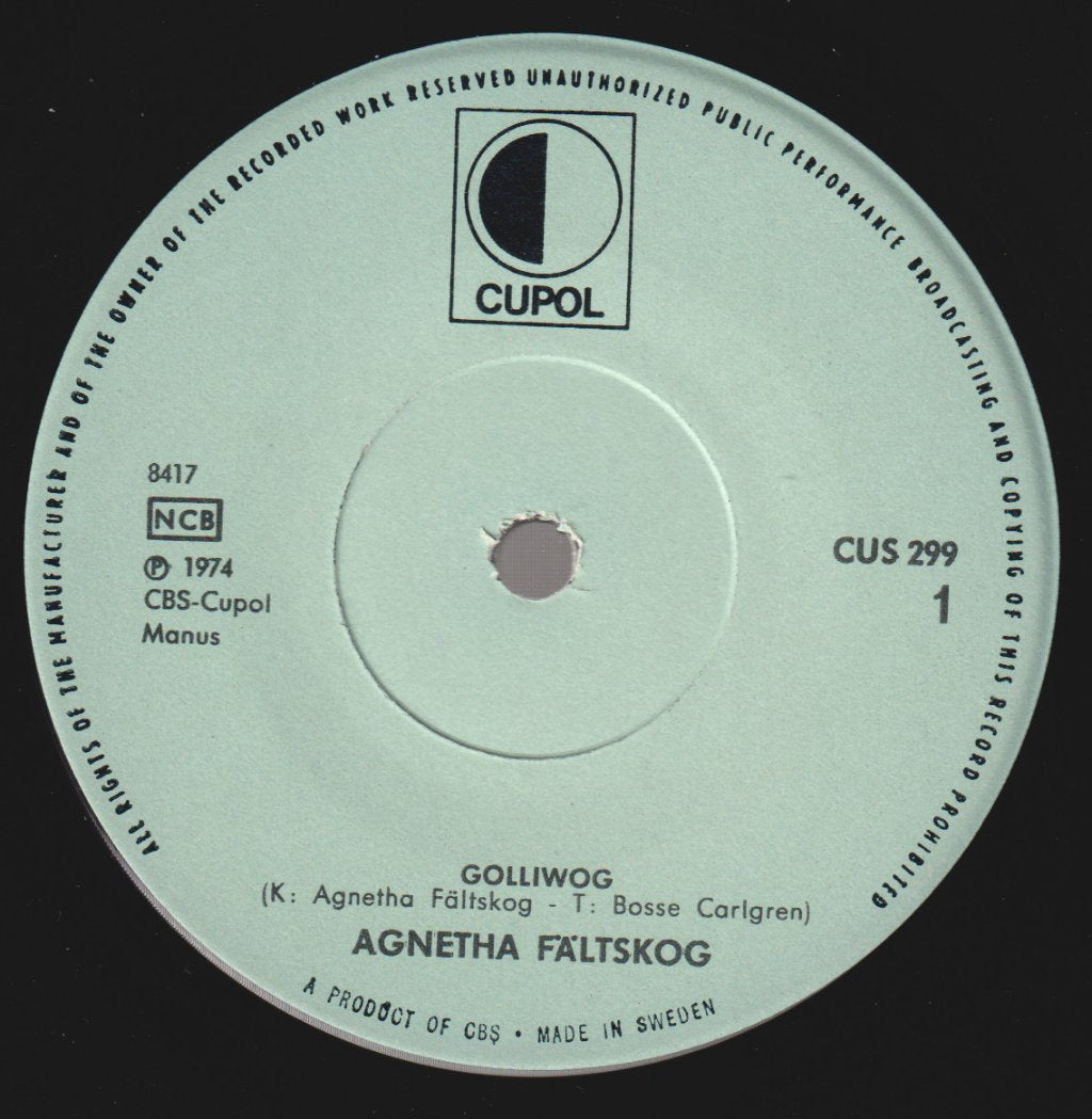 Agnetha Fältskog - Golliwog - 7 Inch